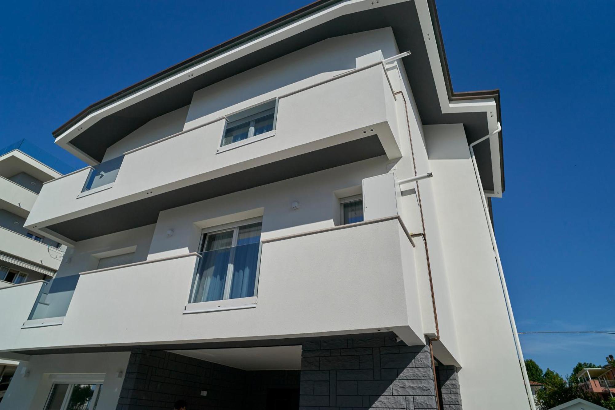Villa Borghesi Suites Fronte Mare Rimini Extérieur photo